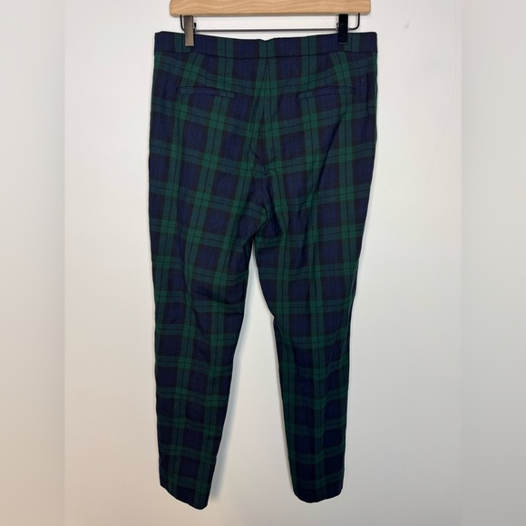 J. Crew Martie Black Watch Pants Wool Blend 6 Tall Excellent condition - Picture 6 of 12